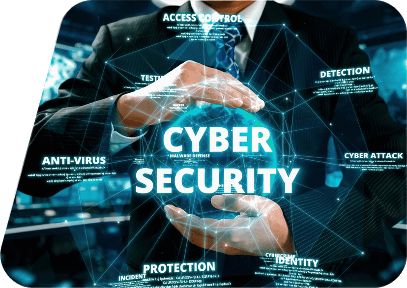 Cyber security illustration